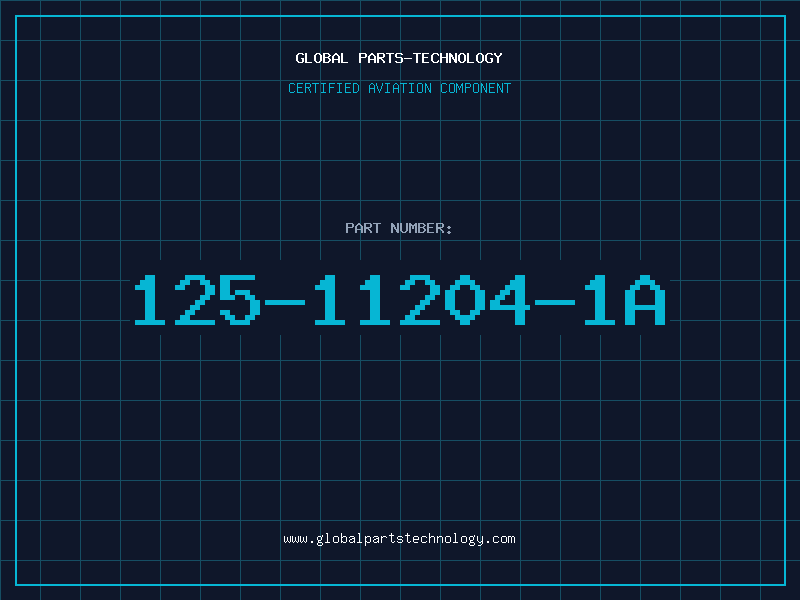 Aviation Part 125-11204-1A