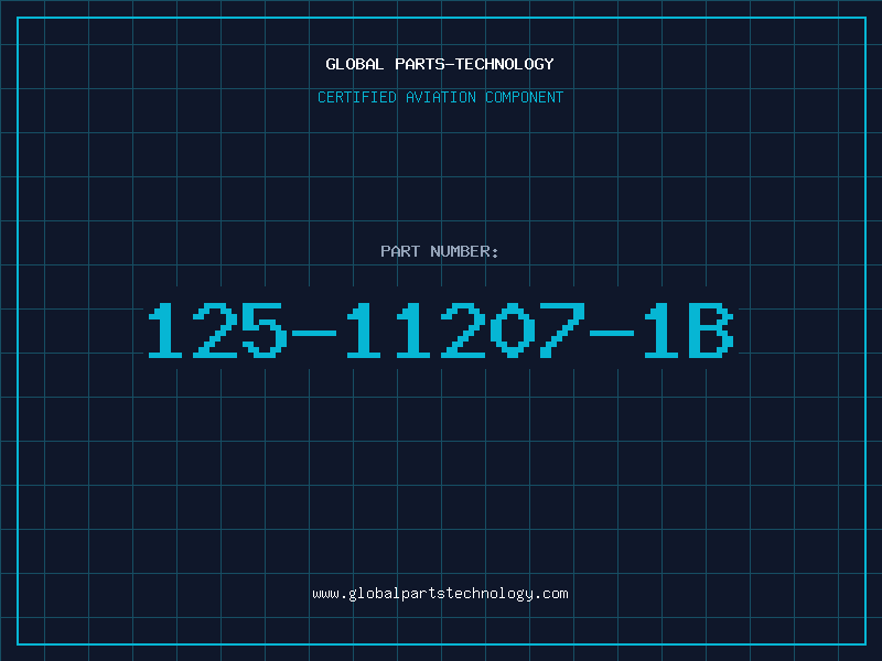 Aviation Part 125-11207-1B