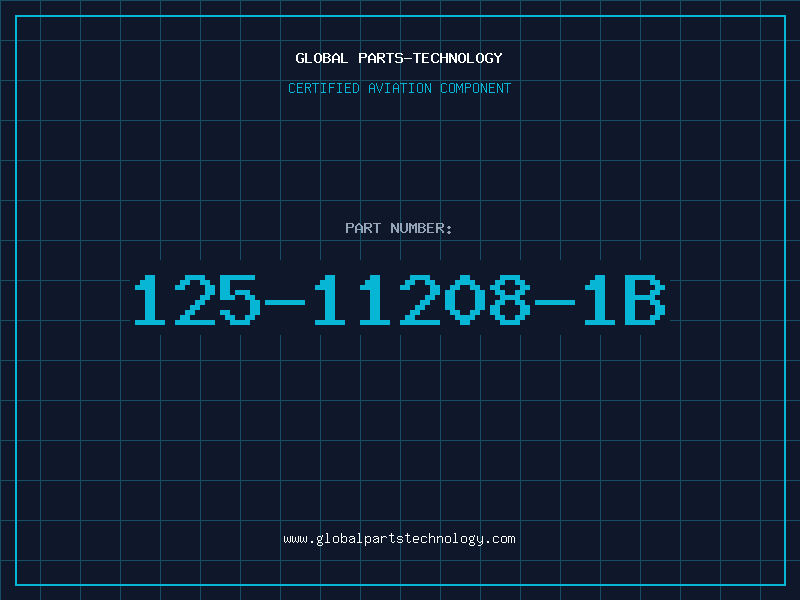 Aviation Part 125-11208-1B