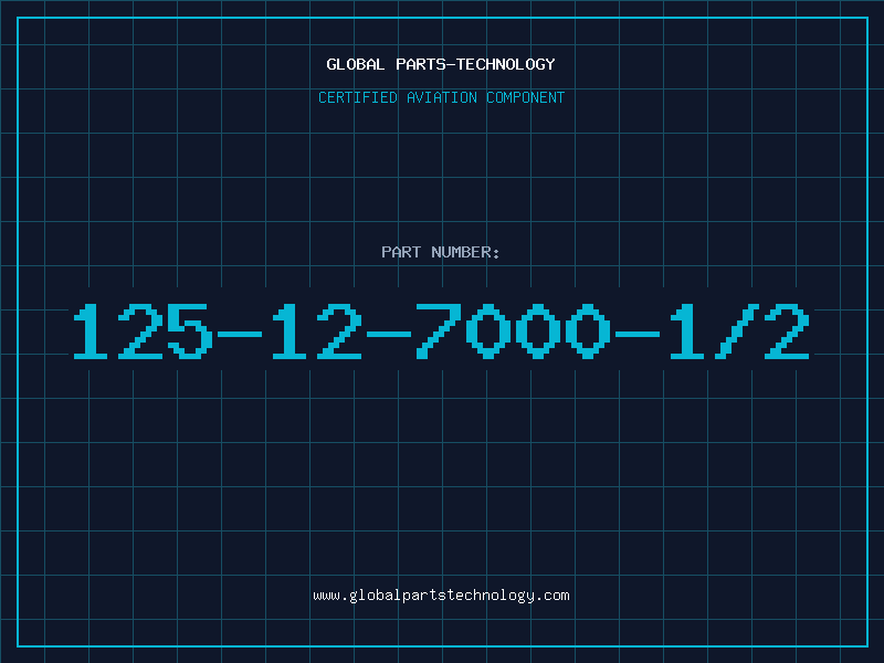 Aviation Part 125-12-7000-1/2