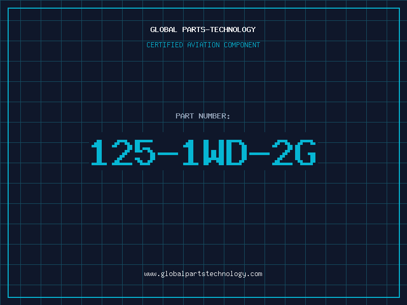 Aviation Part 125-1WD-2G