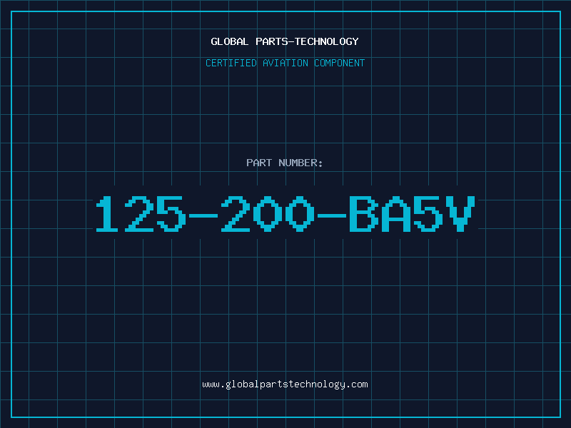 Aviation Part 125-200-BA5V