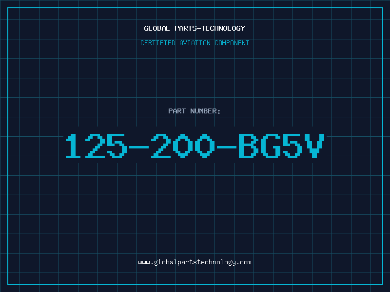 Aviation Part 125-200-BG5V