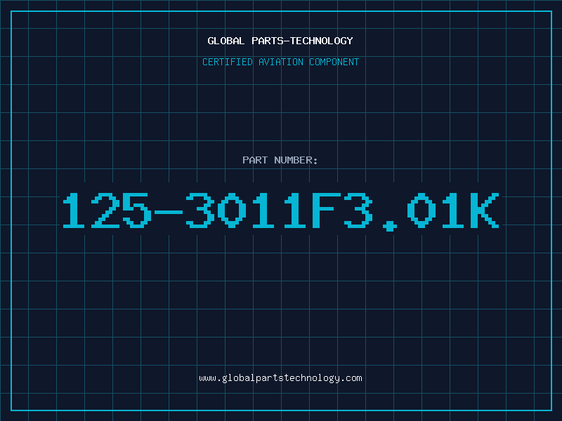 Aviation Part 125-3011F3.01K