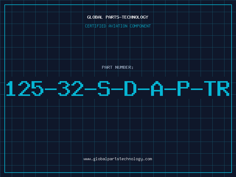 Aviation Part 125-32-S-D-A-P-TR