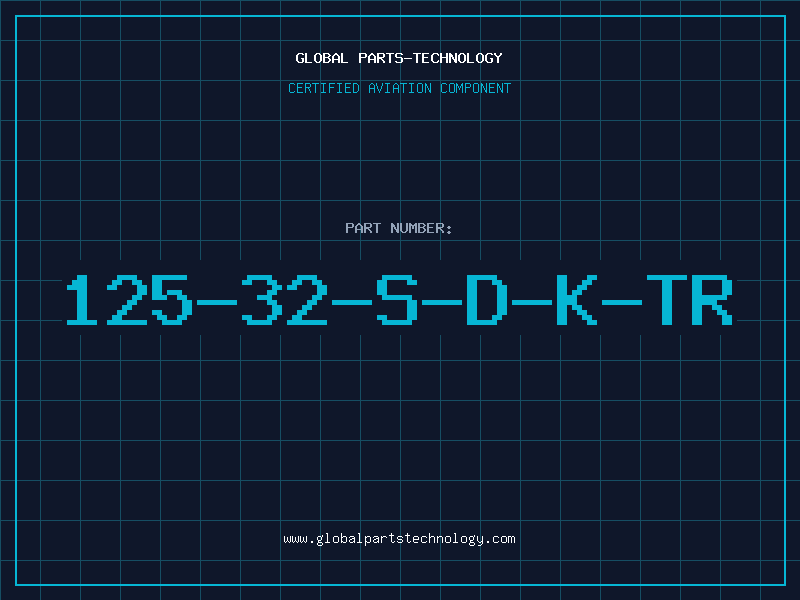 Aviation Part 125-32-S-D-K-TR