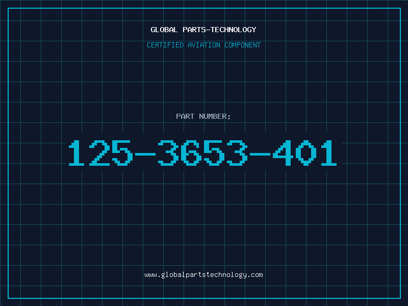 Aviation Part 125-3653-401