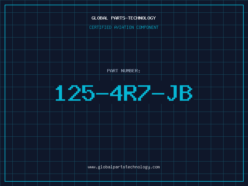 Aviation Part 125-4R7-JB