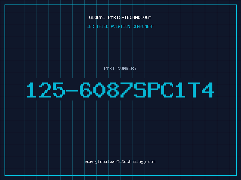 Aviation Part 125-6087SPC1T4