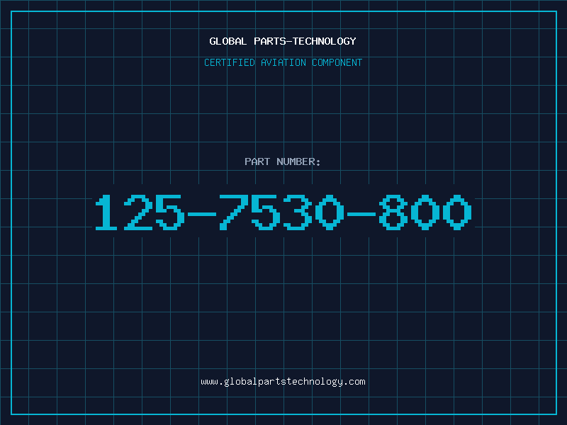 Aviation Part 125-7530-800