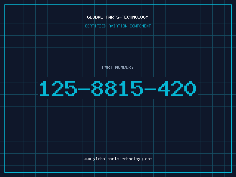 Aviation Part 125-8815-420