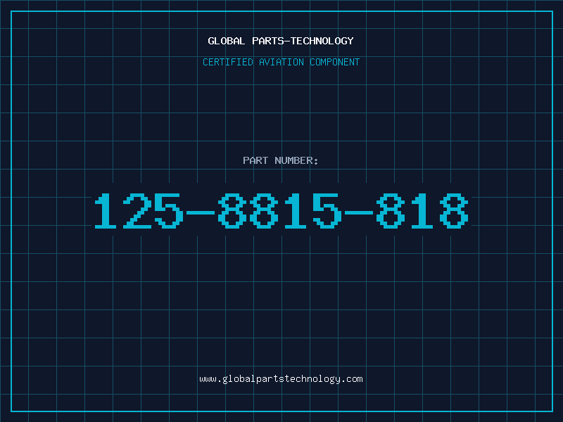 Aviation Part 125-8815-818