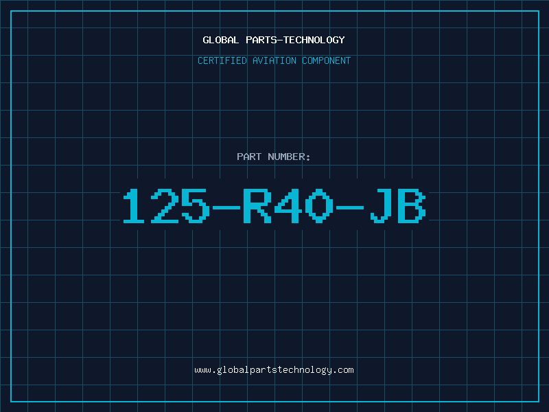 Aviation Part 125-R40-JB
