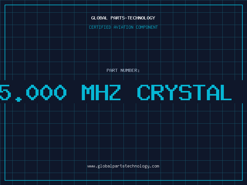 Aviation Part 125.000 MHZ CRYSTAL OS