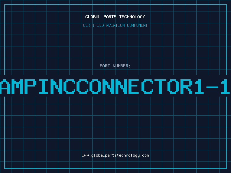 Aviation Part 125.000AMPINCCONNECTOR1-102393-5
