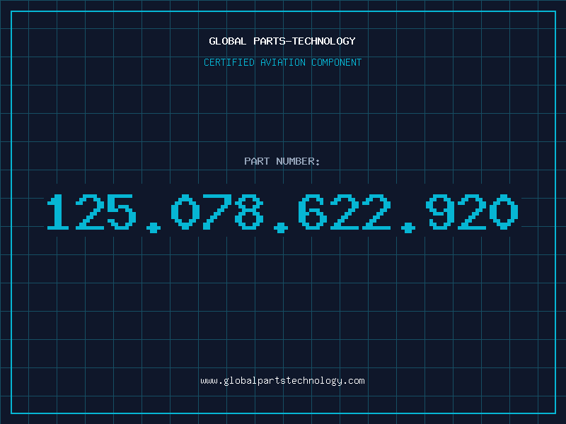 Aviation Part 125.078.622.920