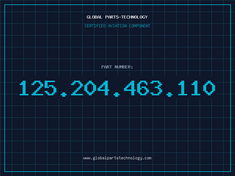 Aviation Part 125.204.463.110