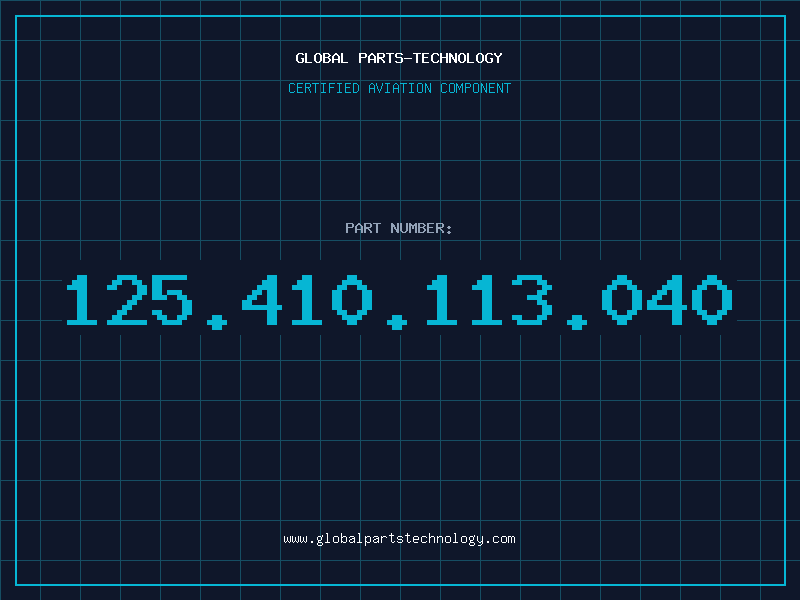 Aviation Part 125.410.113.040