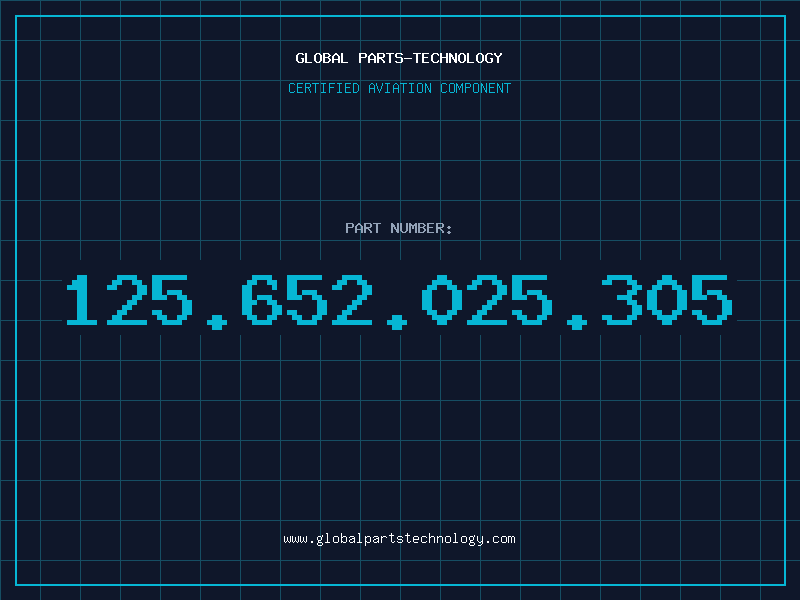 Aviation Part 125.652.025.305