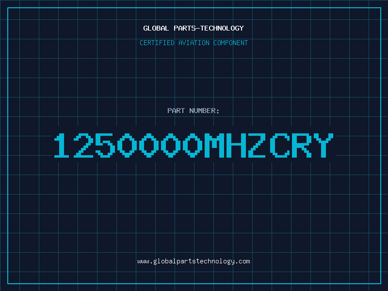 Aviation Part 1250000MHZCRY