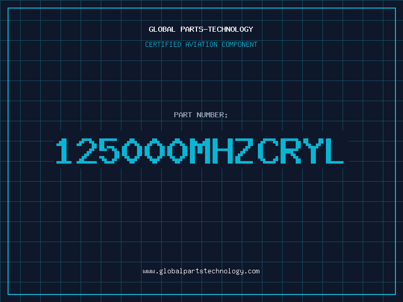 Aviation Part 125000MHZCRYL