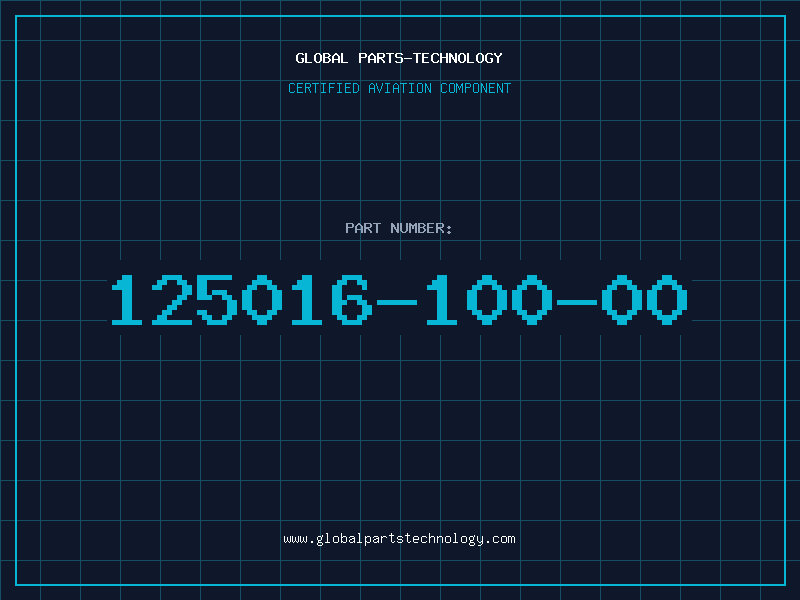 Aviation Part 125016-100-00
