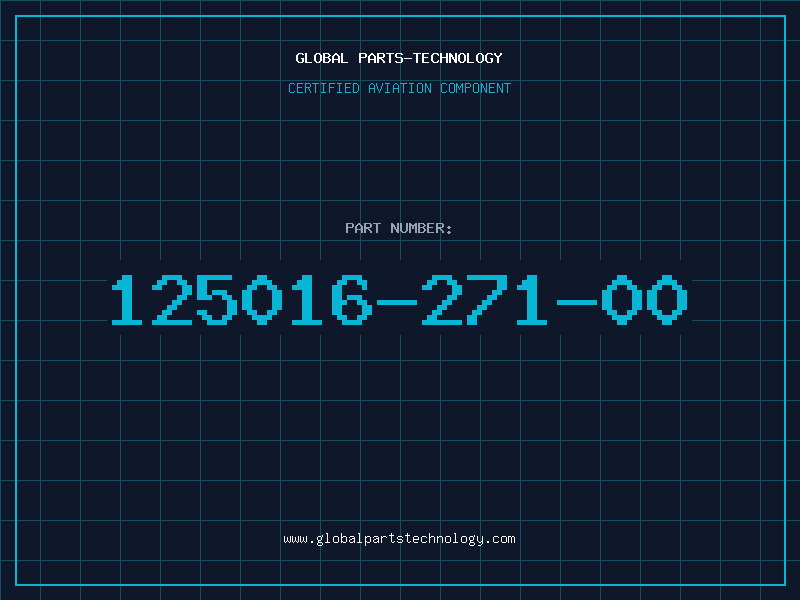 Aviation Part 125016-271-00