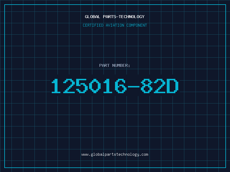 Aviation Part 125016-82D