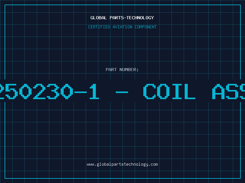 Aviation Part 1250230-1 - COIL ASSY