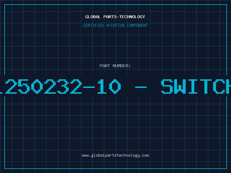 Aviation Part 1250232-10 - SWITCH