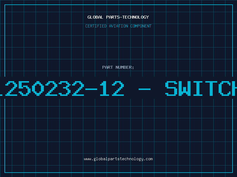 Aviation Part 1250232-12 - SWITCH