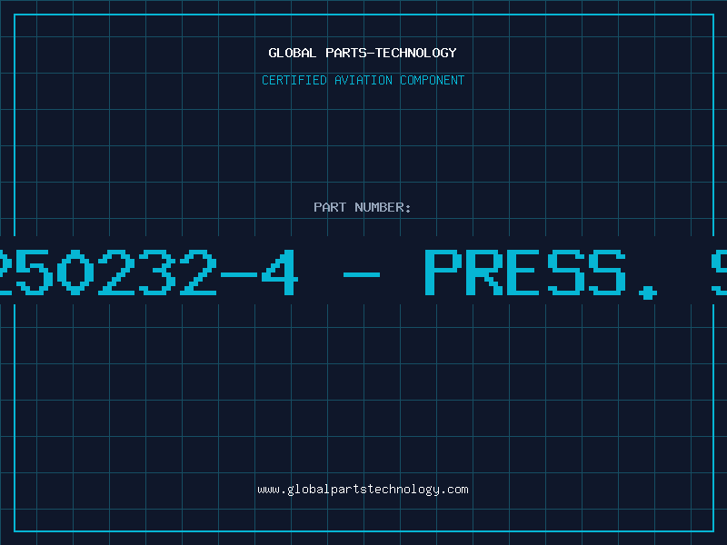 Aviation Part 1250232-4 - PRESS. SW