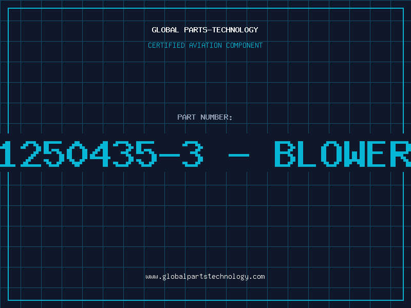 Aviation Part 1250435-3 - BLOWER