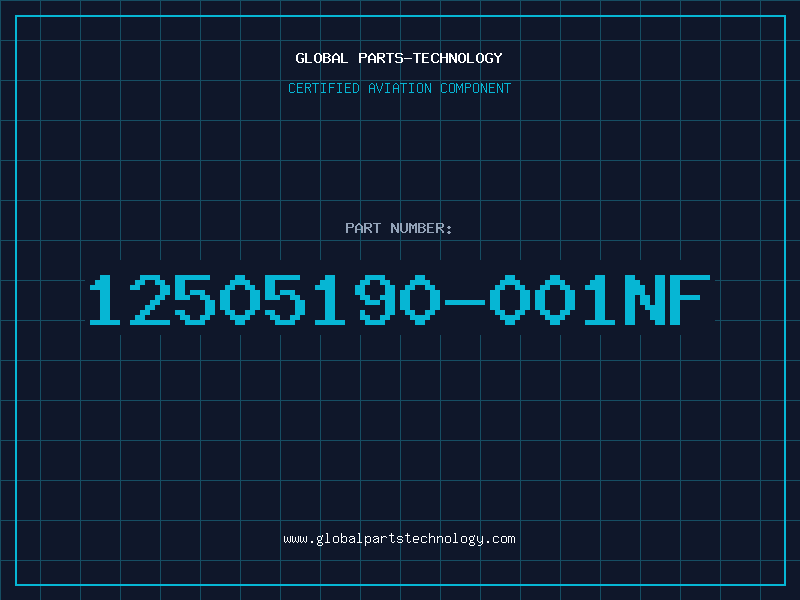 Aviation Part 12505190-001NF