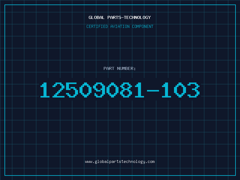 Aviation Part 12509081-103
