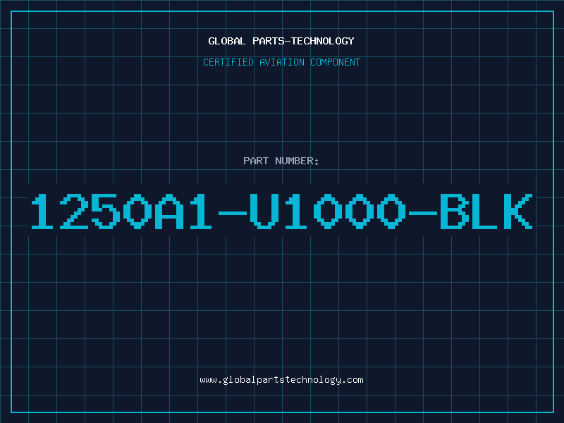 Aviation Part 1250A1-U1000-BLK