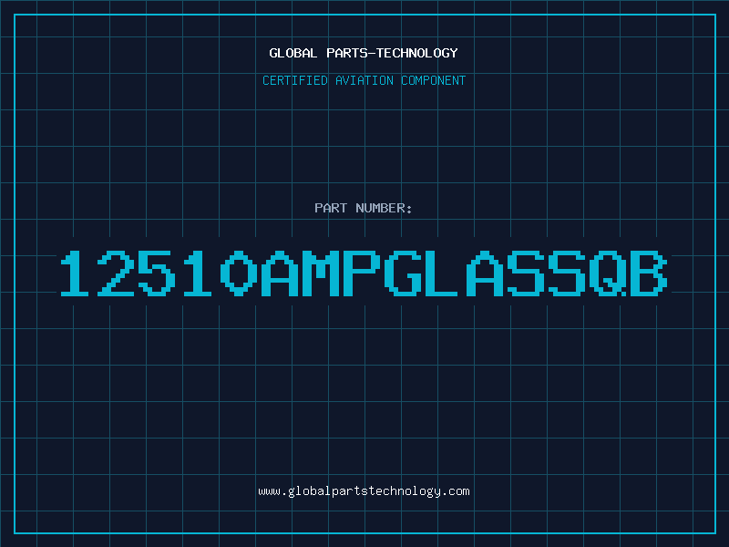 Aviation Part 12510AMPGLASSQB