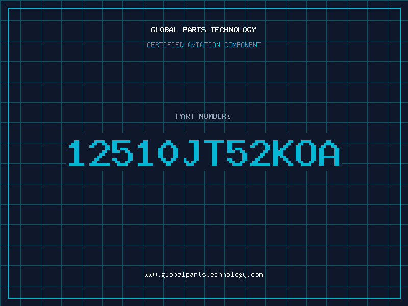 Aviation Part 12510JT52KOA