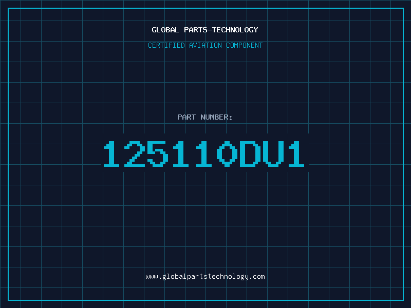 Aviation Part 125110DU1