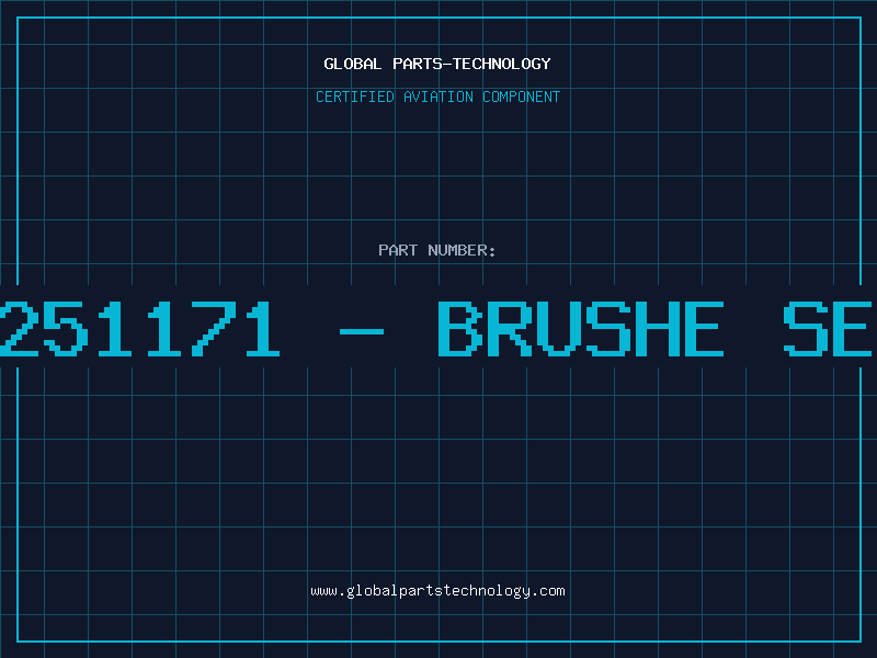 Aviation Part 1251171 - BRUSHE SET