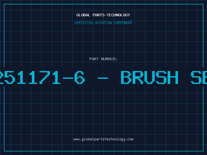 Aviation Part 1251171-6 - BRUSH SET