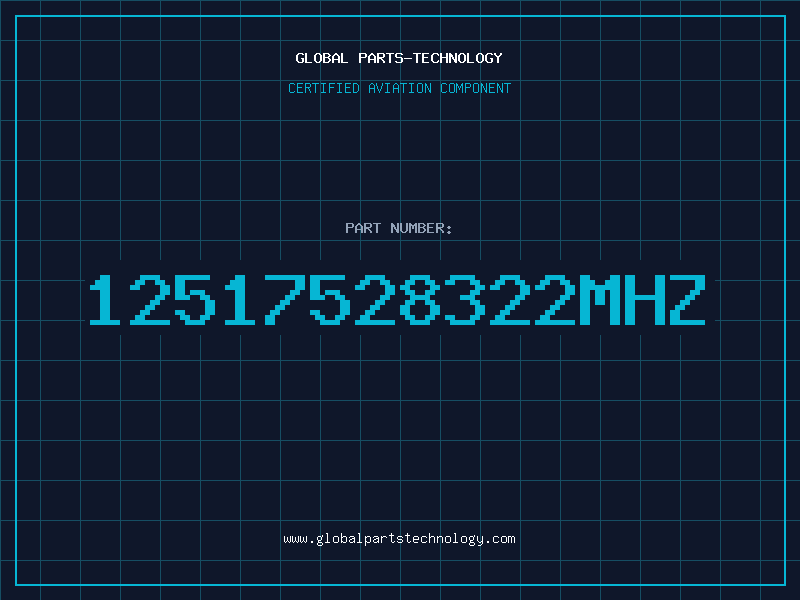 Aviation Part 12517528322MHZ
