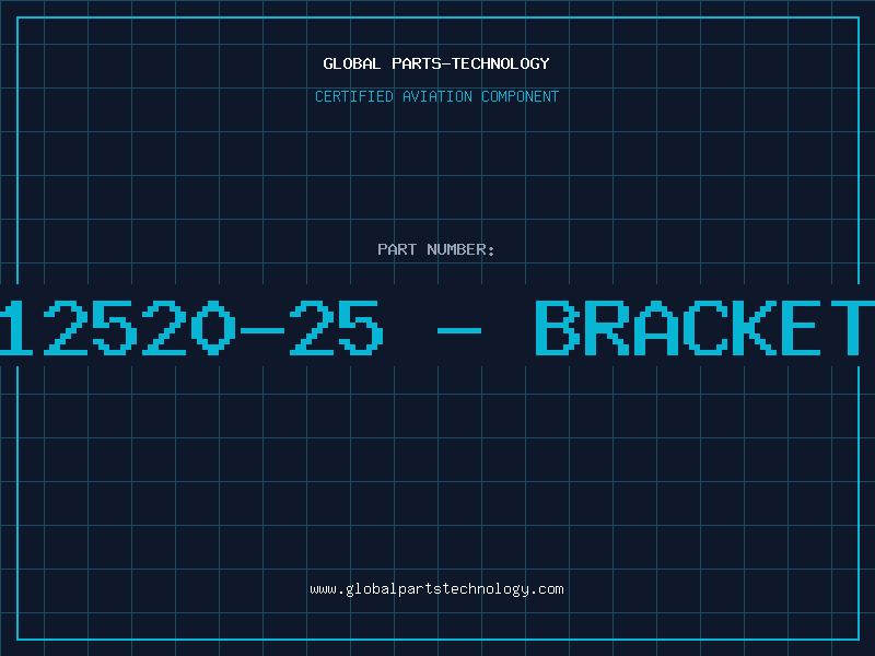 Aviation Part 12520-25 - BRACKET
