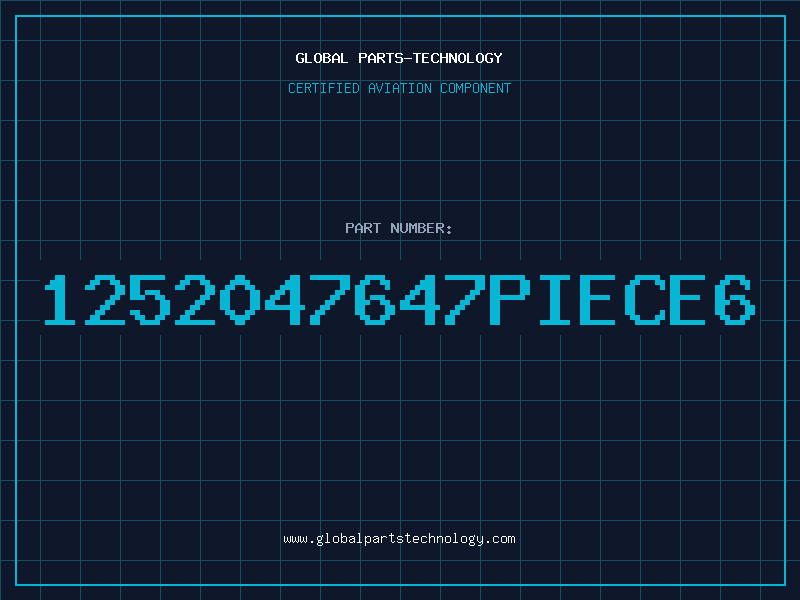 Aviation Part 1252047647PIECE6