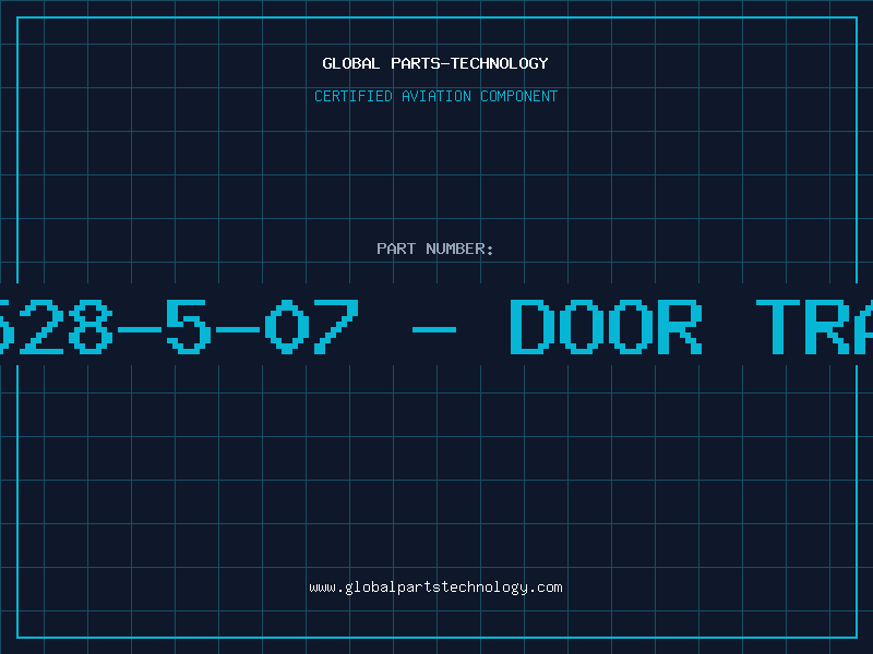 Aviation Part 12528-5-07 - DOOR TRACK