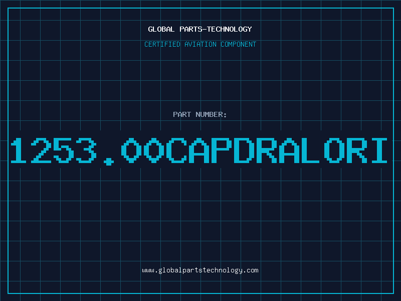 Aviation Part 1253.00CAPDRALORI