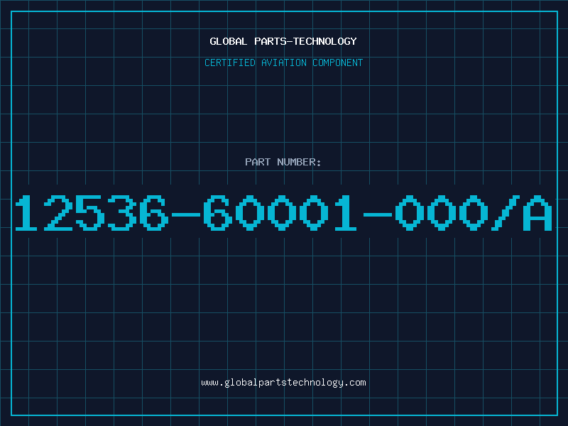 Aviation Part 12536-60001-000/A