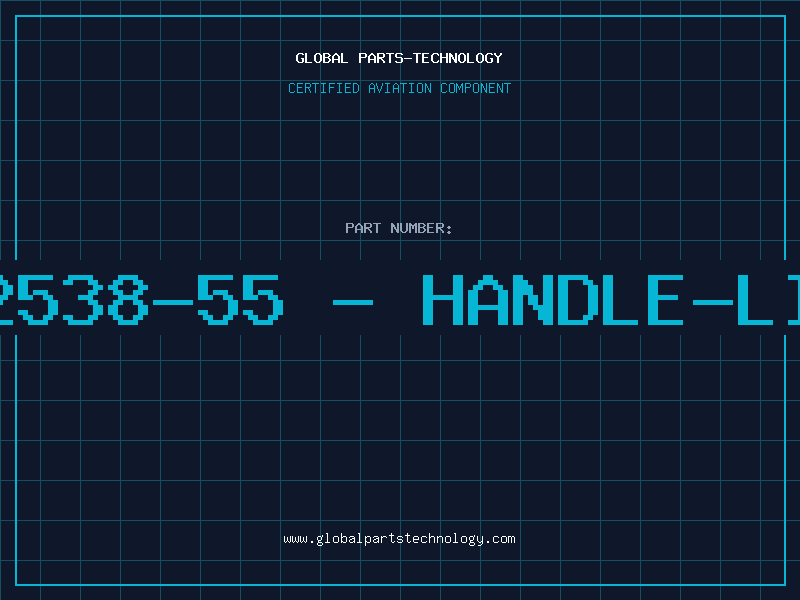 Aviation Part 12538-55 - HANDLE-LID