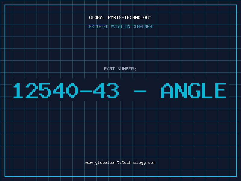 Aviation Part 12540-43 - ANGLE