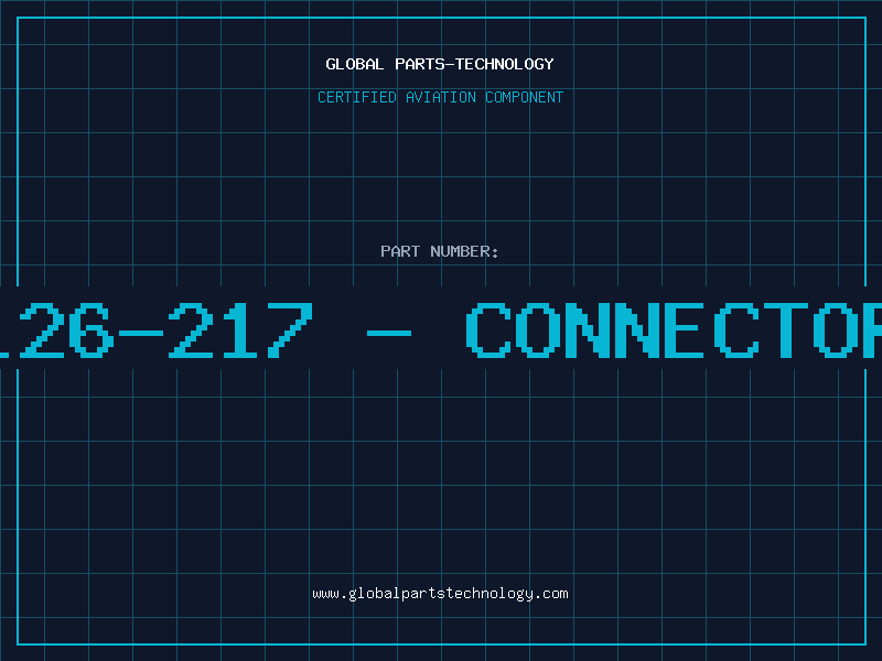 Aviation Part 126-217 - CONNECTOR
